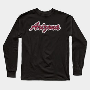 Football Fan of Arizona Long Sleeve T-Shirt